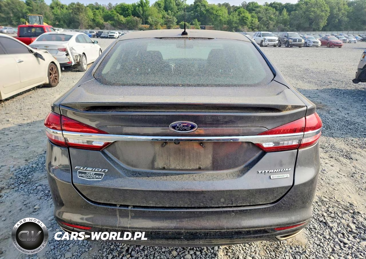 2017 Ford Fusion Titanium VIN:3FA6P0K99HR266572 - 6