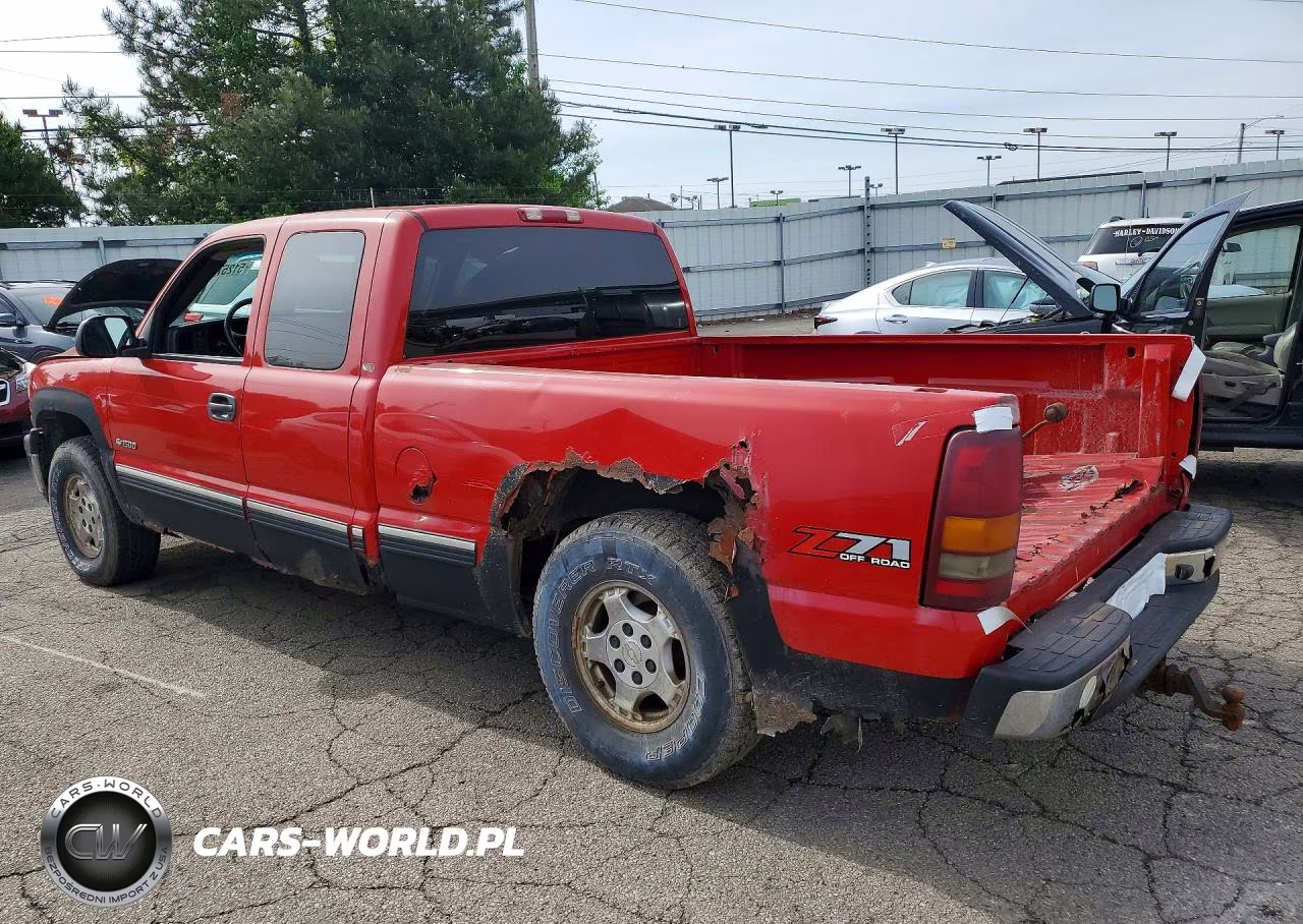 2002 Chevrolet Silverado K1500 VIN:1GCEK19T22E210852 - 2
