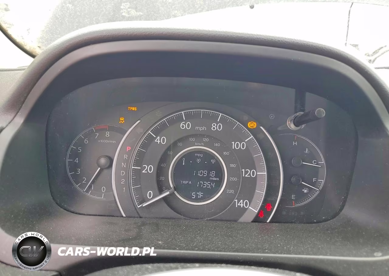 2013 Honda Cr-V Lx VIN:2HKRM4H38DH652097 - 9