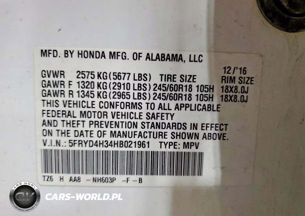 2017 Acura Mdx VIN:5FRYD4H34HB021961 - 13