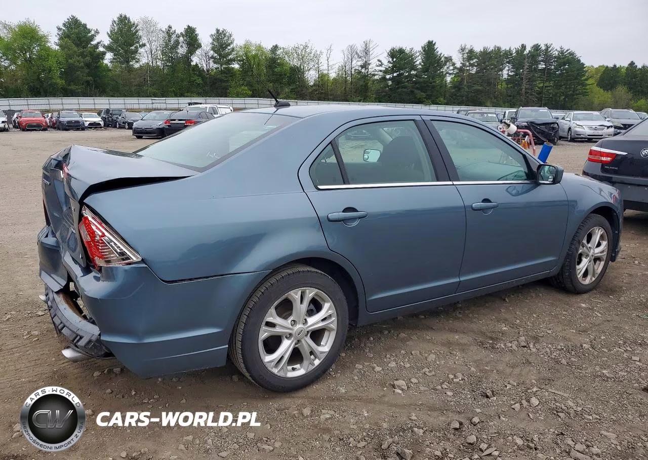 2012 Ford Fusion Se VIN:3FAHP0HG7CR353488 - 3