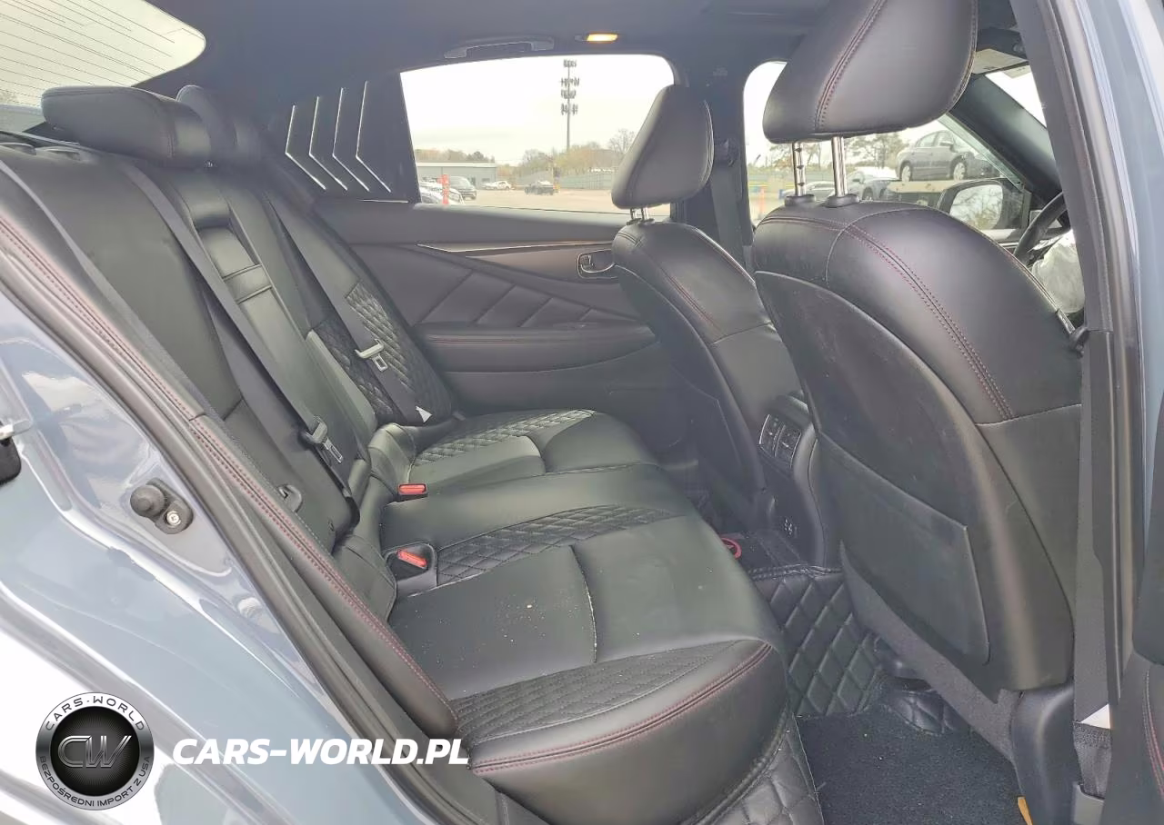 2023 Infiniti Q50 Red Sport 400 VIN:JN1FV7DR5PM590036 - 10