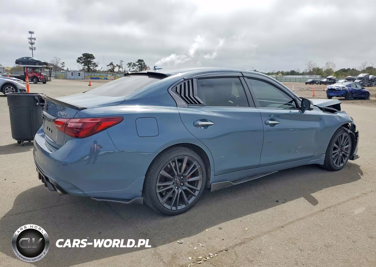 2023 Infiniti Q50 Red Sport 400 VIN:JN1FV7DR5PM590036 - 3