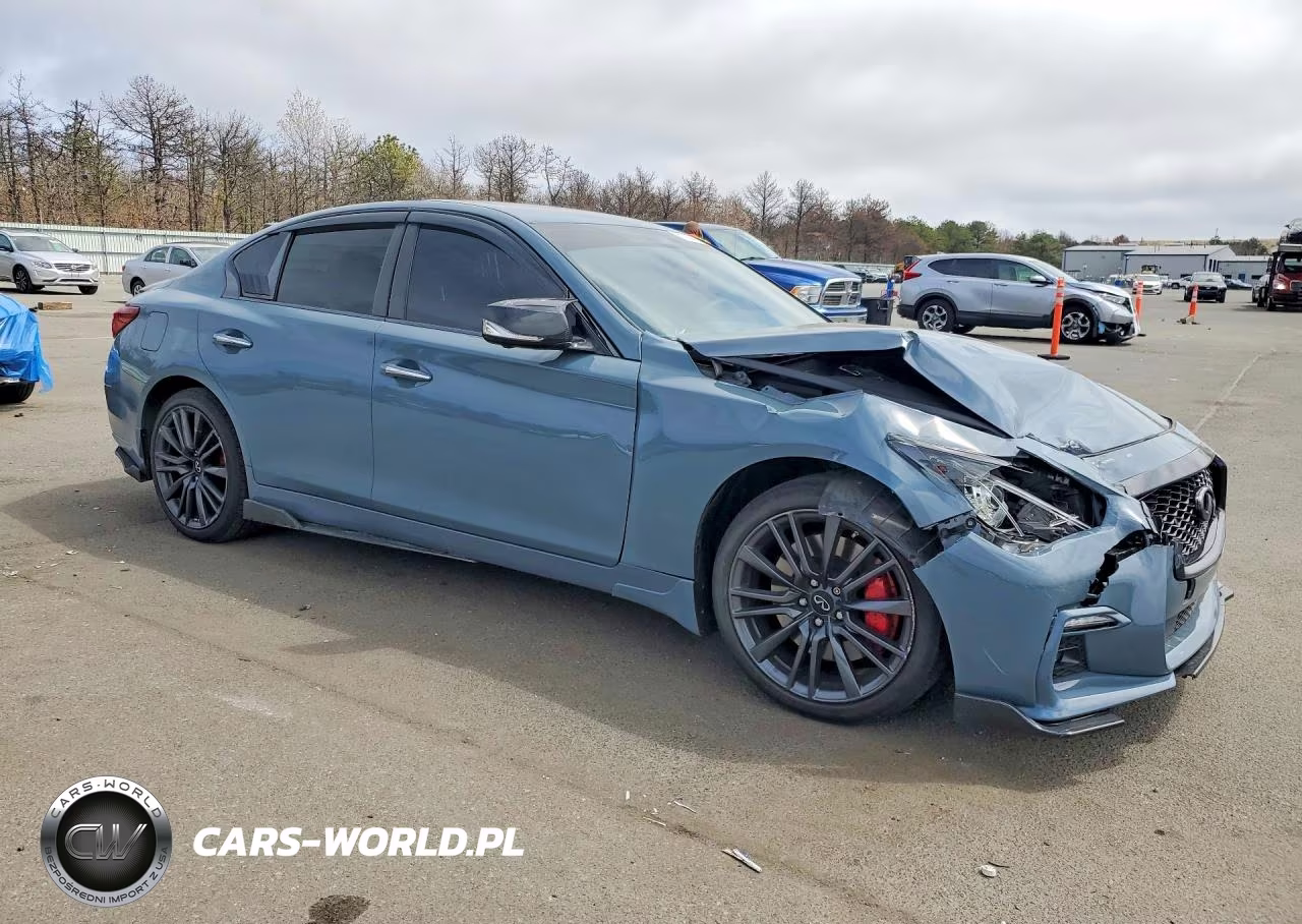 2023 Infiniti Q50 Red Sport 400 VIN:JN1FV7DR5PM590036 - 4
