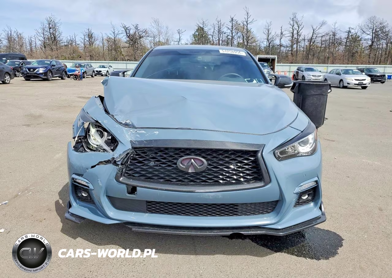 2023 Infiniti Q50 Red Sport 400 VIN:JN1FV7DR5PM590036 - 5