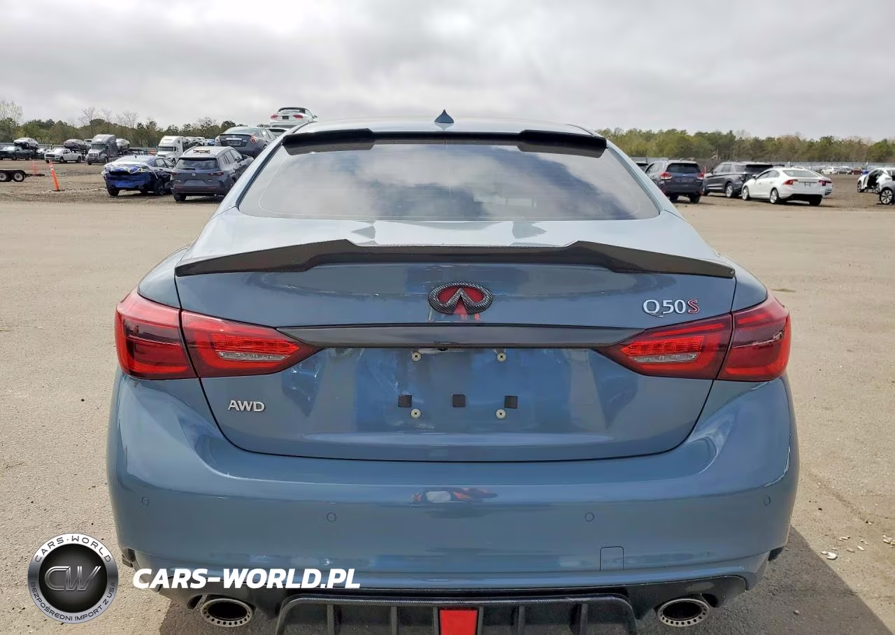 2023 Infiniti Q50 Red Sport 400 VIN:JN1FV7DR5PM590036 - 6