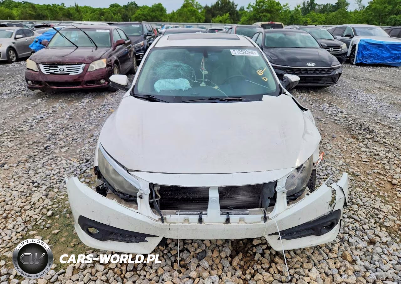 2017 Honda Civic Exl VIN:19XFC1F75HE023160 - 5