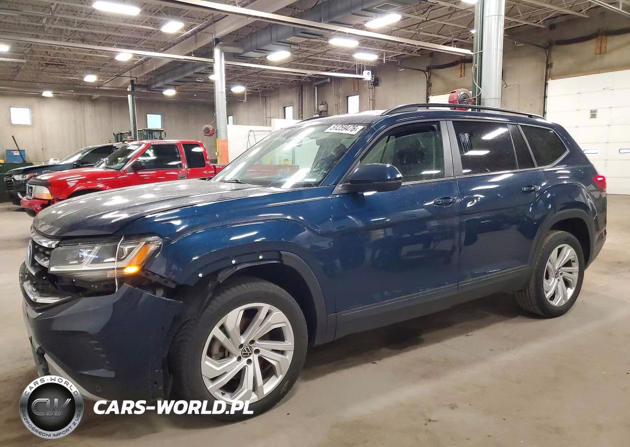 2021 Volkswagen Atlas Fwd V6 4D Suv Se W-Technolog