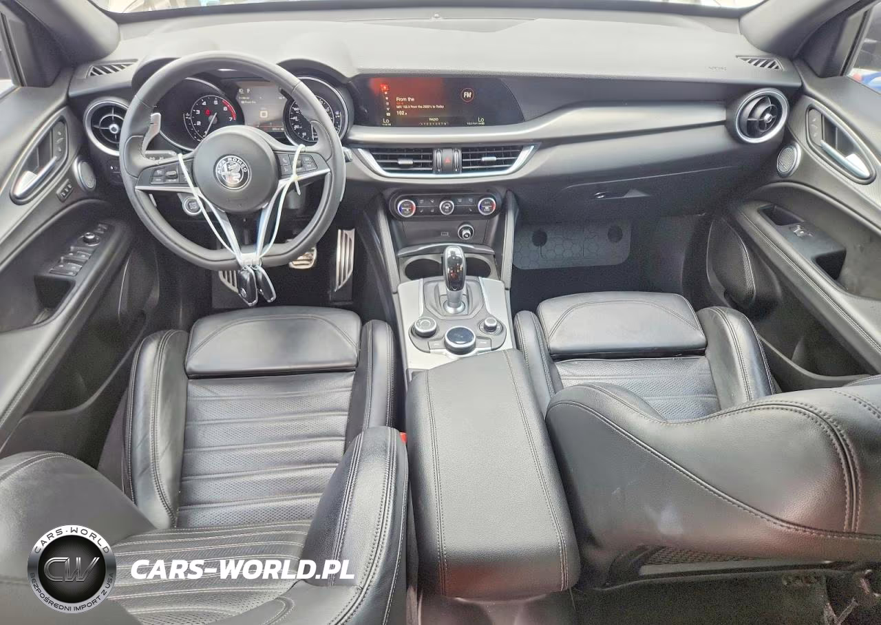 2019 Alfa Romeo Stelvio Ti VIN:ZASPAKBN9K7C43629 - 8