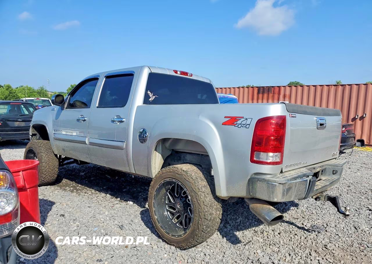2010 GMC Sierra K1500 Sle VIN:3GTRKVE35AG139796 - 2