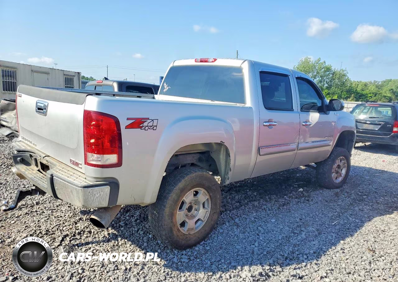 2010 GMC Sierra K1500 Sle VIN:3GTRKVE35AG139796 - 3
