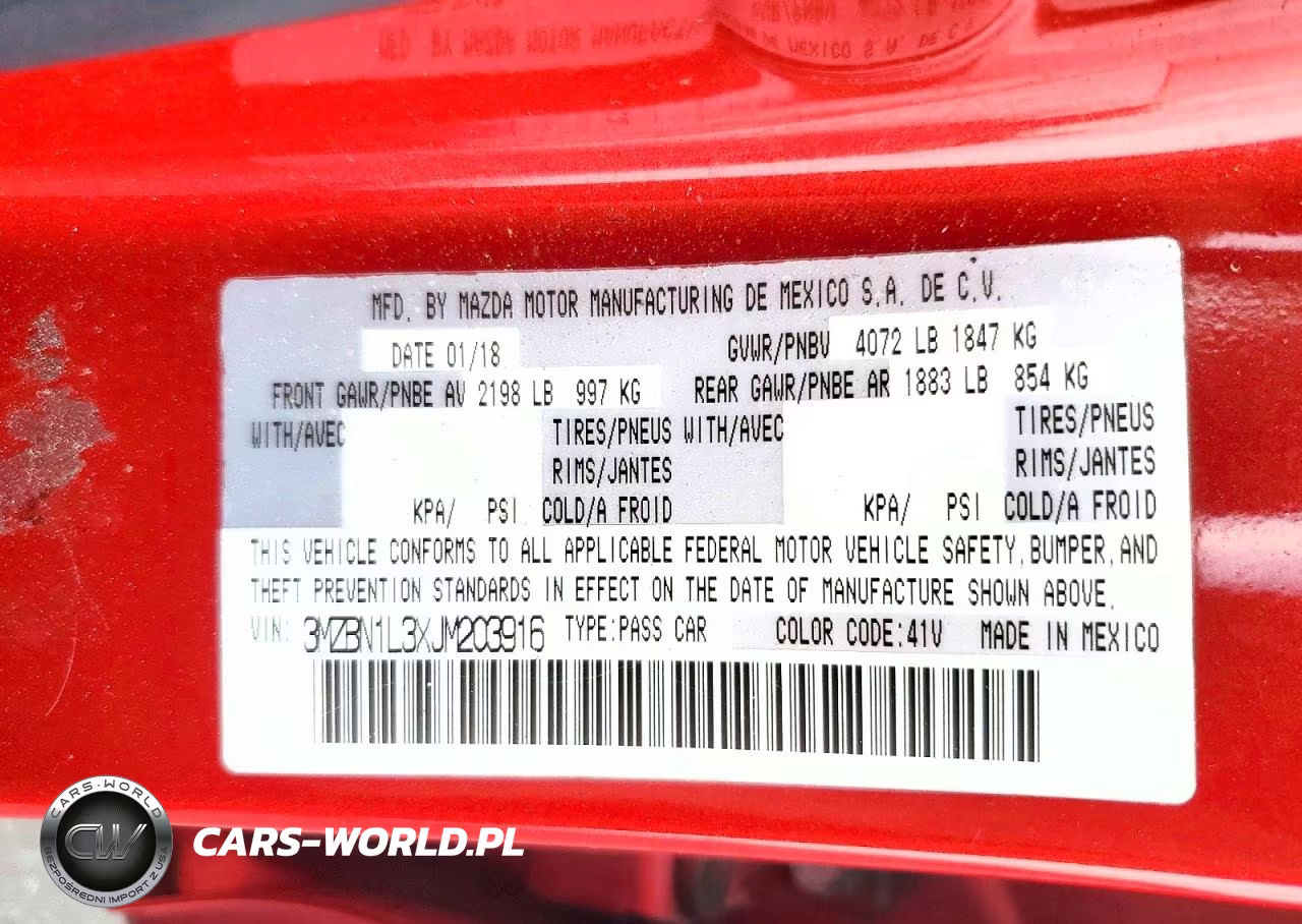 2018 Mazda 3 Touring VIN:3MZBN1L3XJM203916 - 12