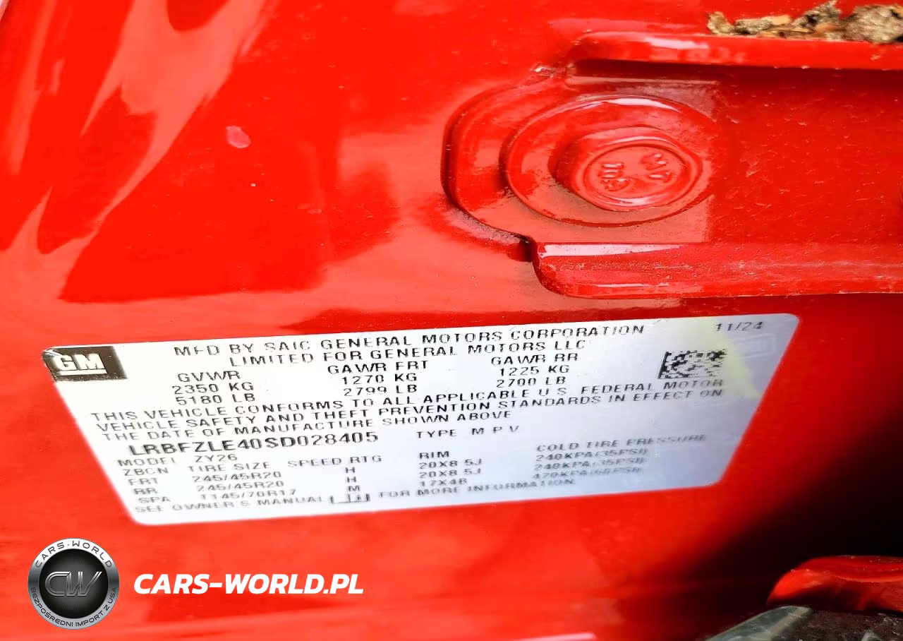 2025 Buick Envision Sport Touring VIN:LRBFZLE40SD028405 - 13