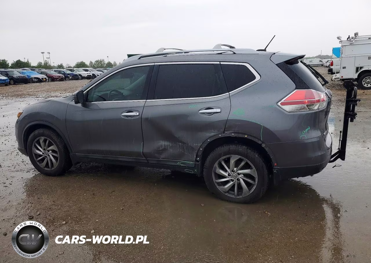 2015 Nissan Rogue Sl VIN:5N1AT2MV1FC783040 - 2