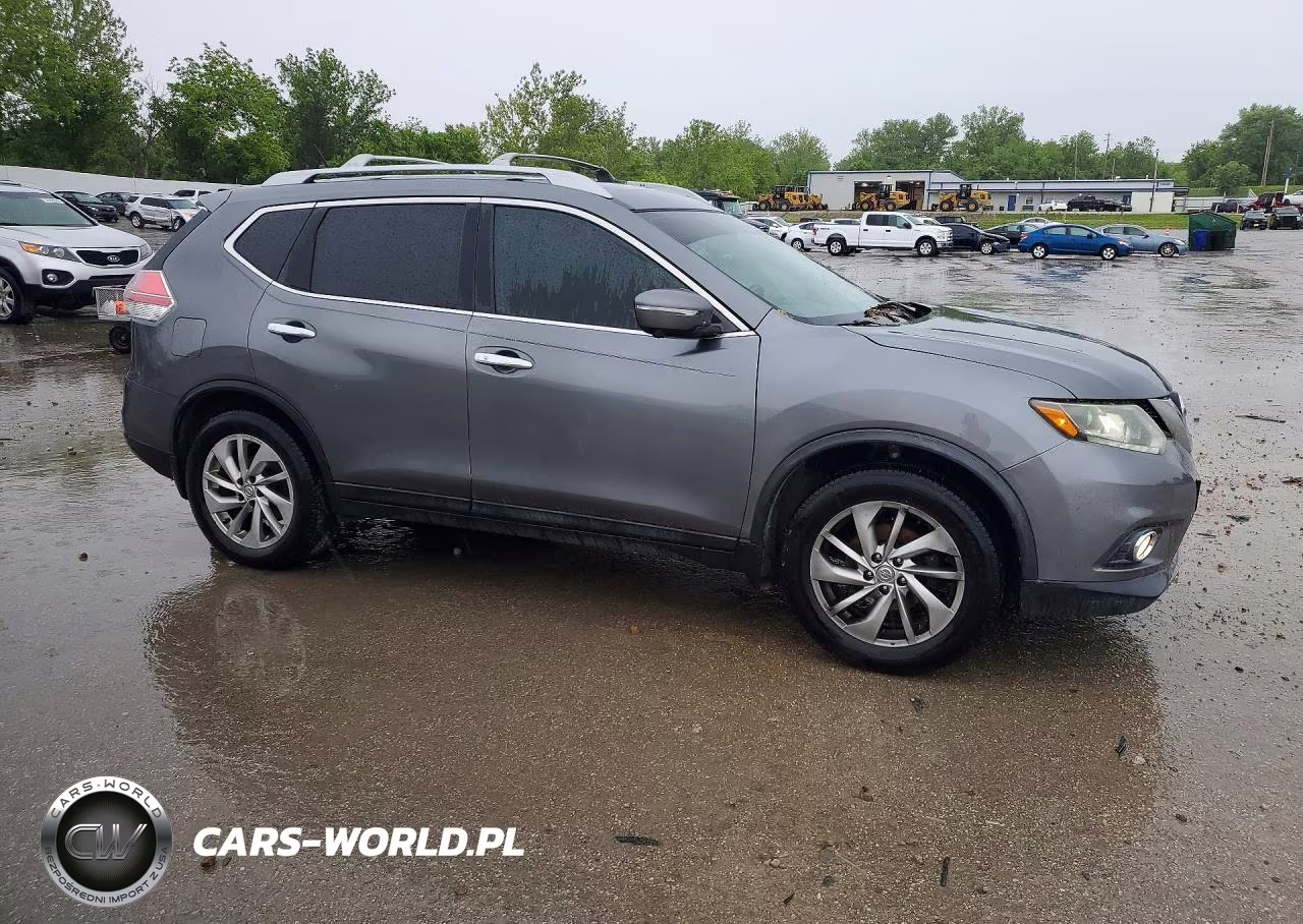 2015 Nissan Rogue Sl VIN:5N1AT2MV1FC783040 - 4