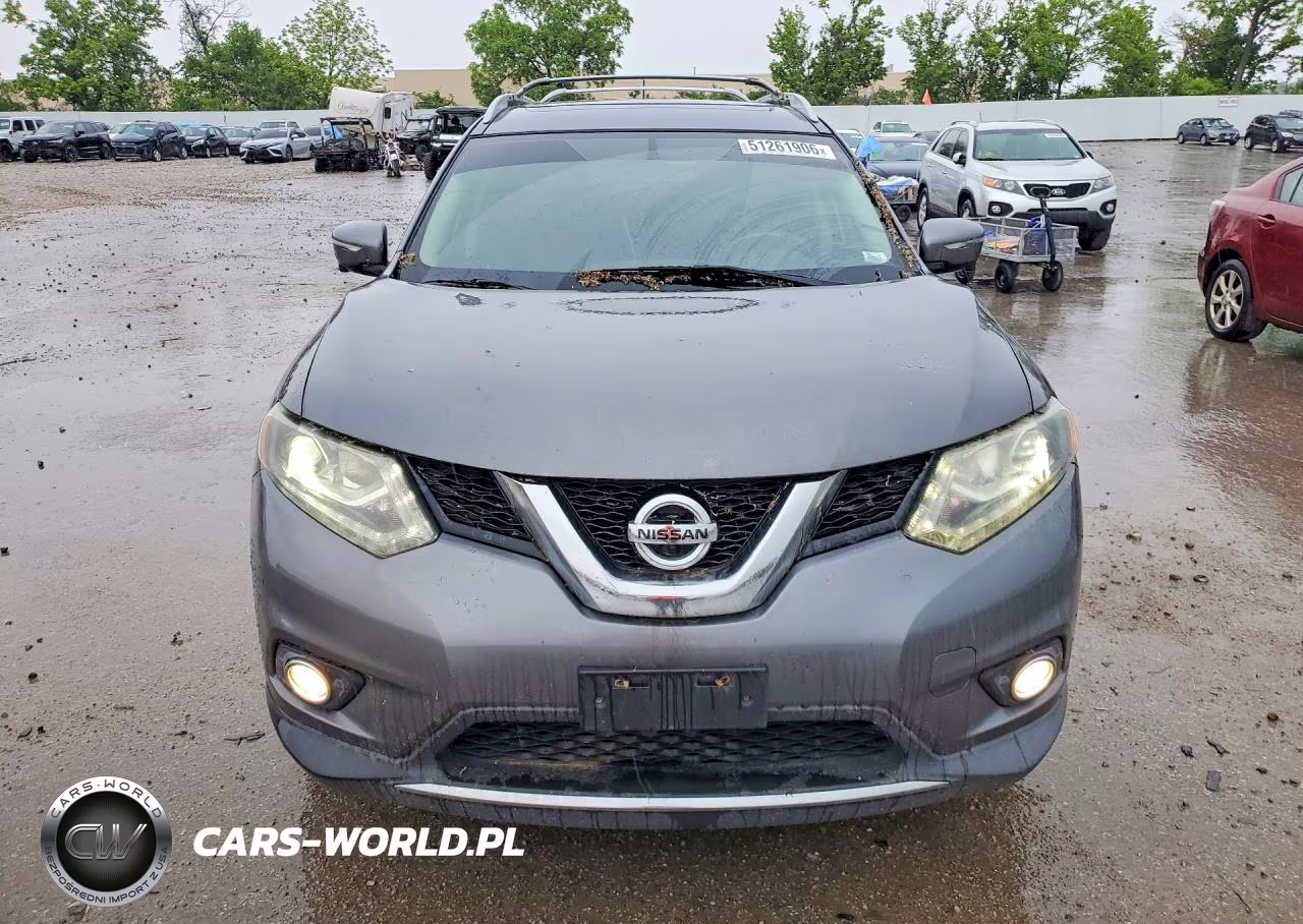 2015 Nissan Rogue Sl VIN:5N1AT2MV1FC783040 - 5