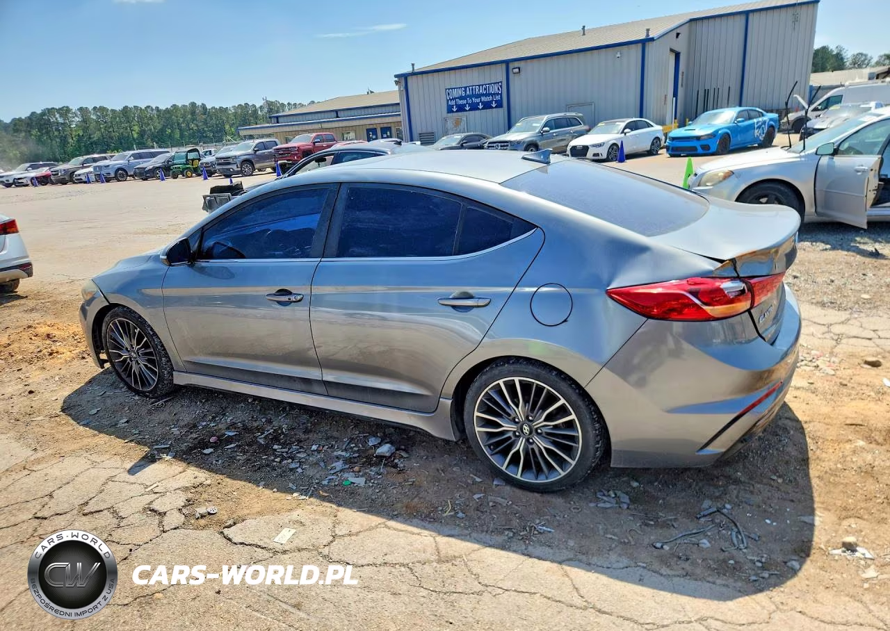 2018 Hyundai Elantra Sport VIN:KMHD04LB9JU590159 - 2