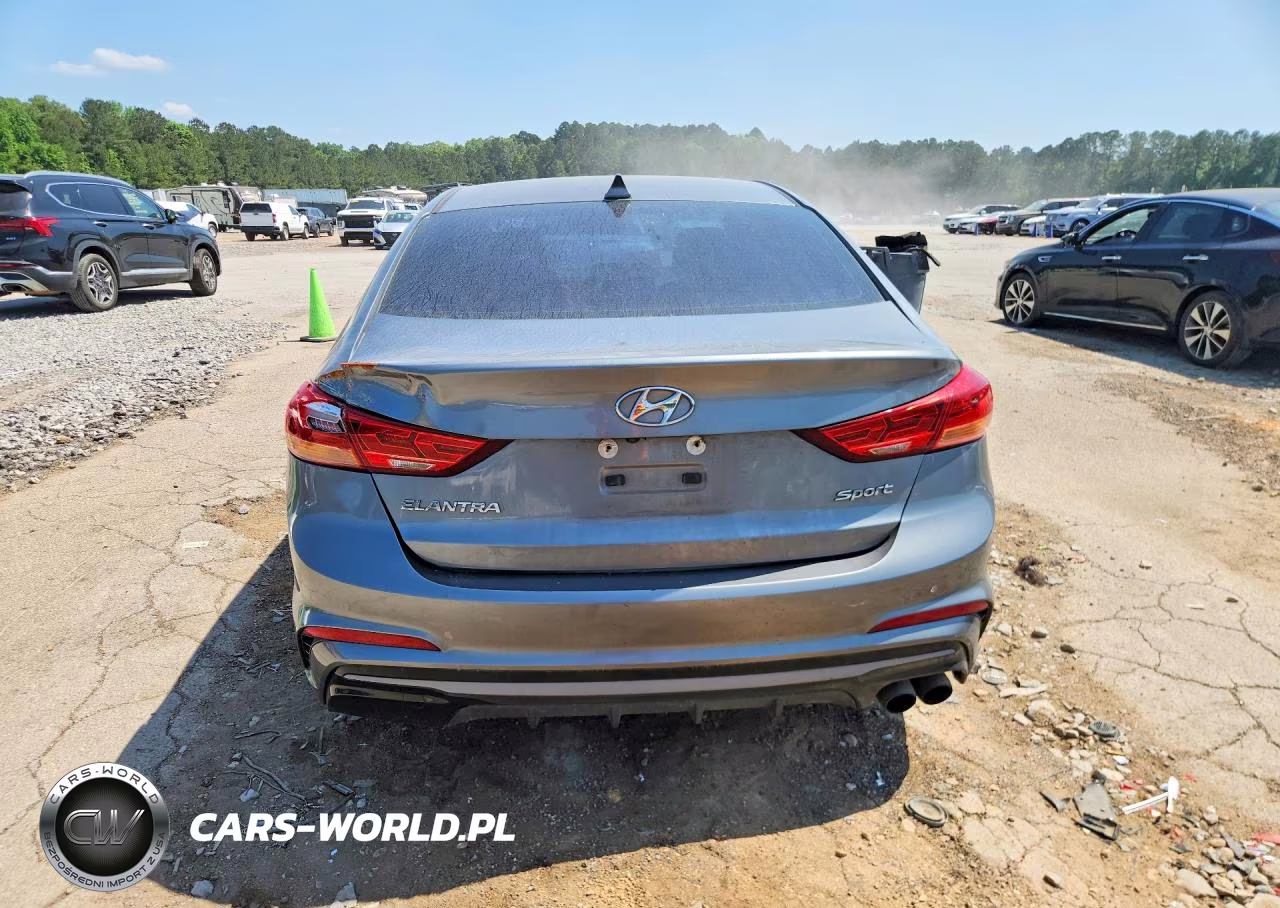 2018 Hyundai Elantra Sport VIN:KMHD04LB9JU590159 - 6