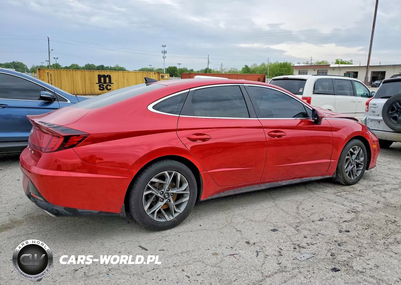 2020 Hyundai Sonata Sel VIN:5NPEL4JA2LH058985 - 3