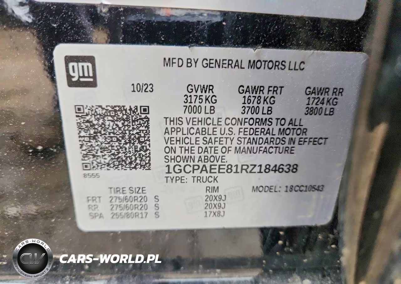 2024 Chevrolet Silverado K1500 VIN:1GCPAEE81RZ184638 - 13