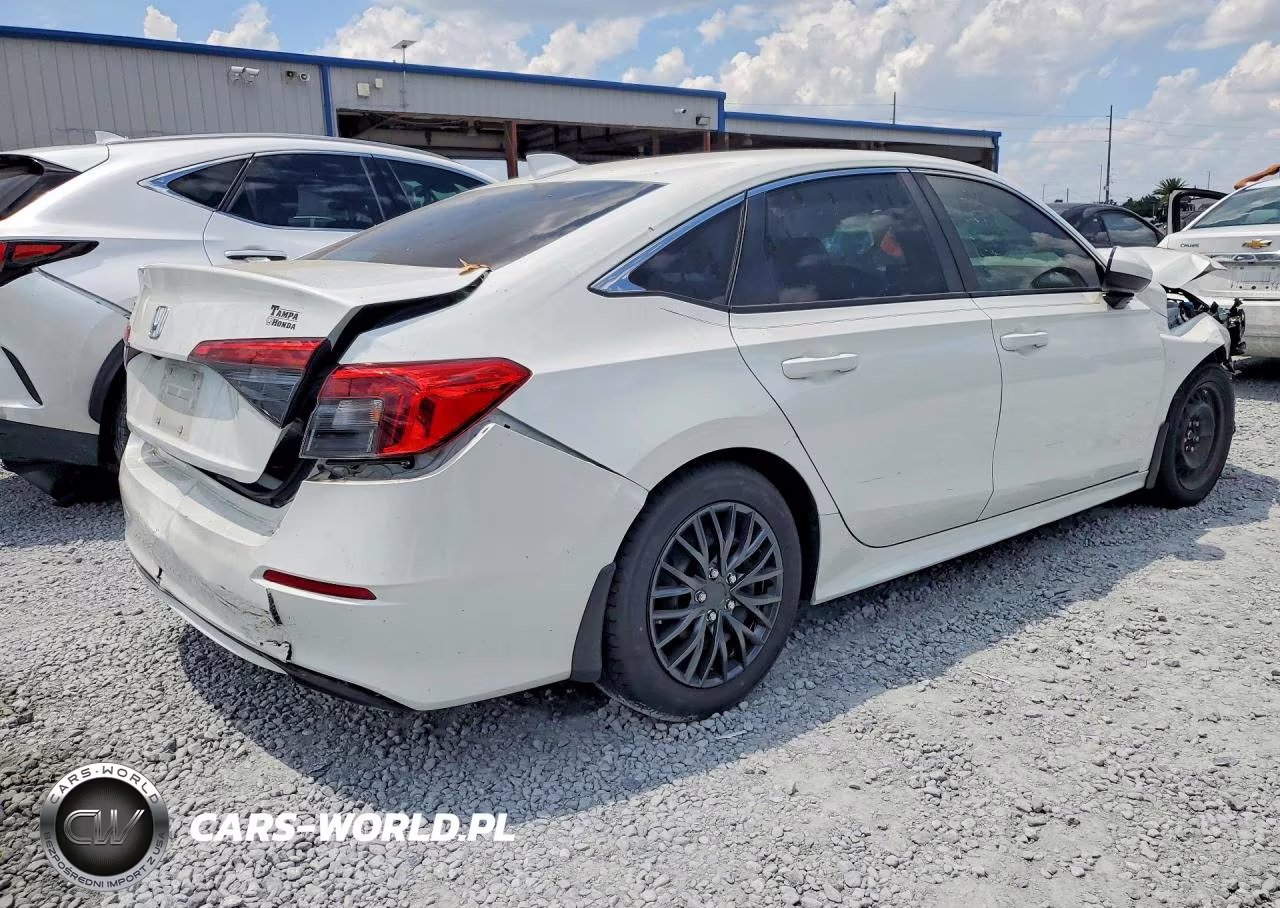 2023 Honda Civic Lx VIN:2HGFE2F22PH553031 - 3
