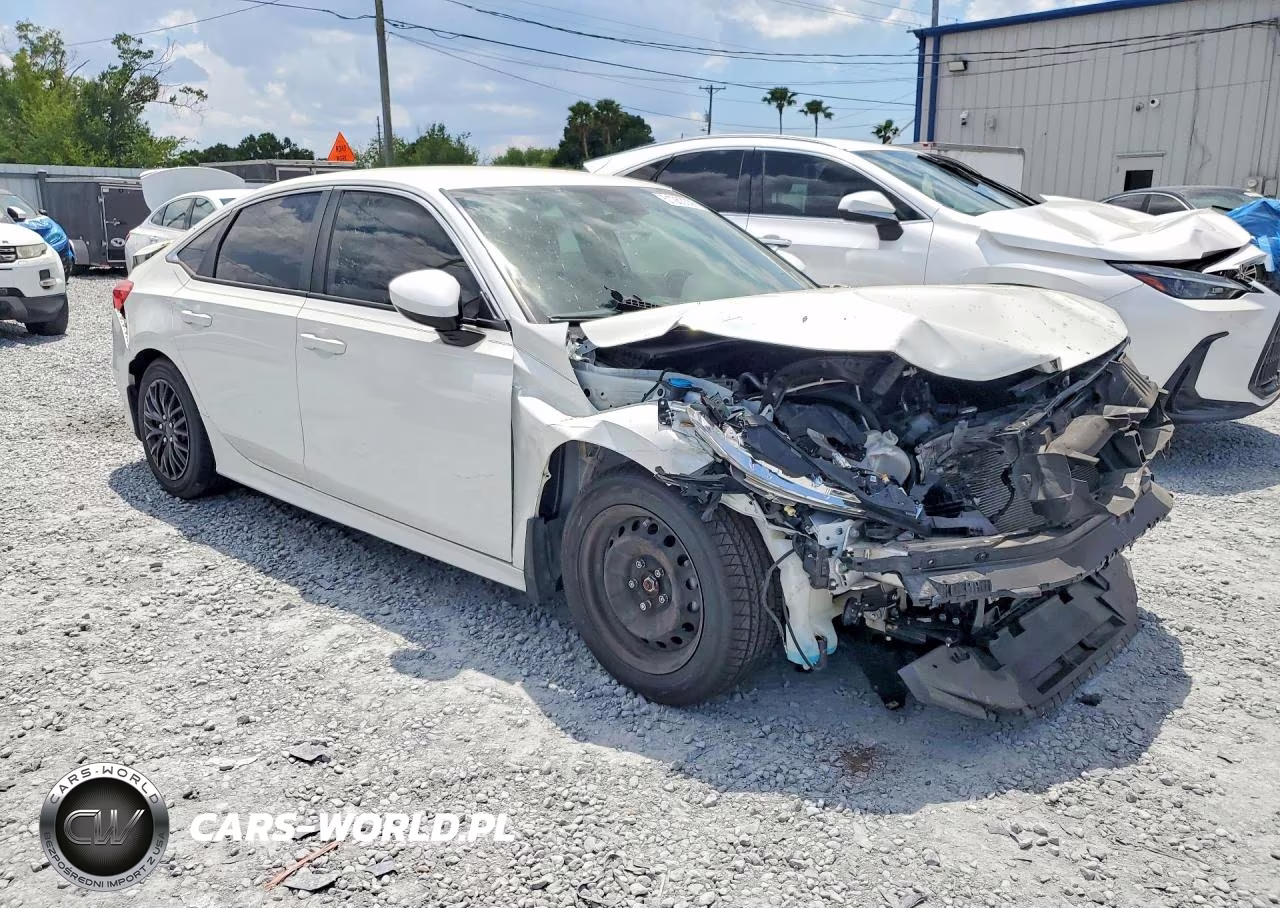 2023 Honda Civic Lx VIN:2HGFE2F22PH553031 - 4