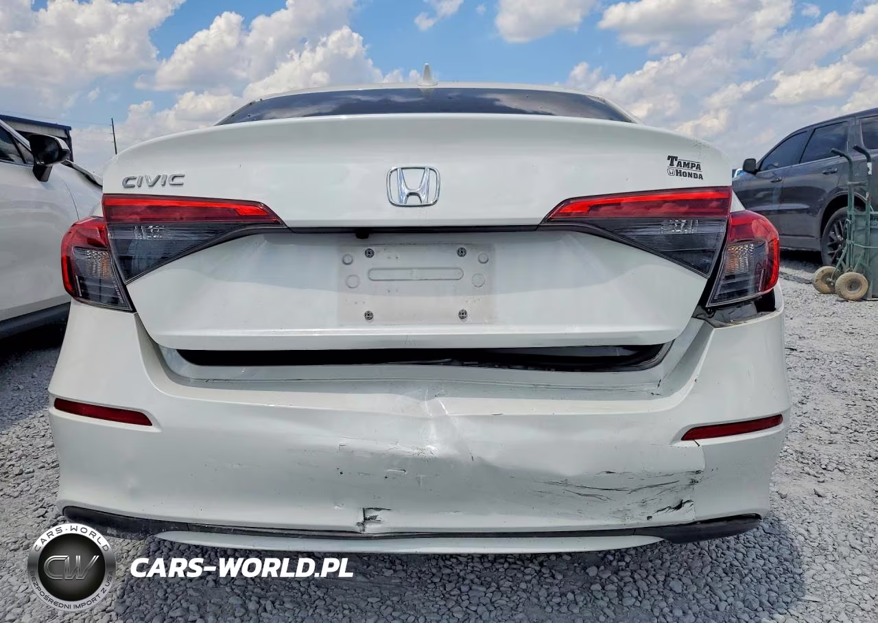 2023 Honda Civic Lx VIN:2HGFE2F22PH553031 - 6