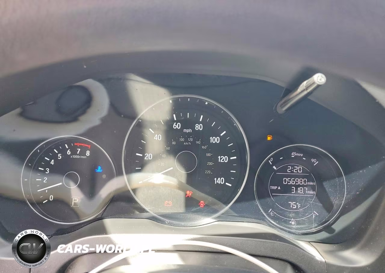 2018 Honda Hr-V Lx VIN:3CZRU6H31JG714806 - 9