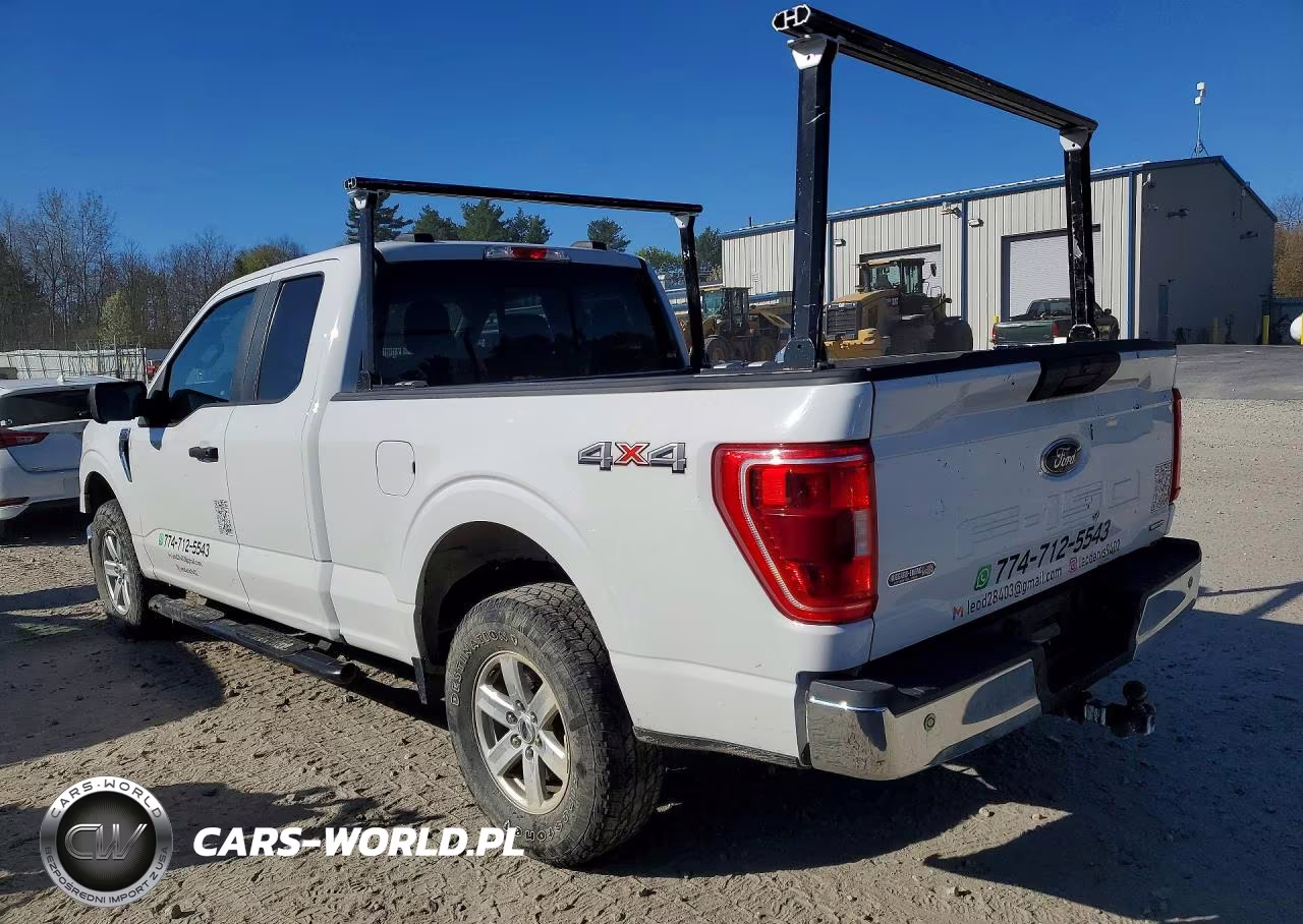 2021 Ford F150 Super Cab VIN:1FTEX1EP1MFA73250 - 2