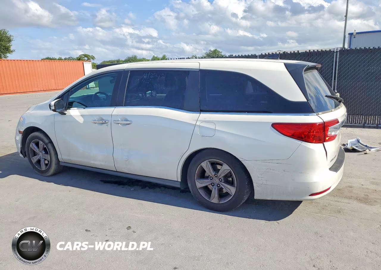 2018 Honda Odyssey Exl VIN:5FNRL6H78JB011074 - 2