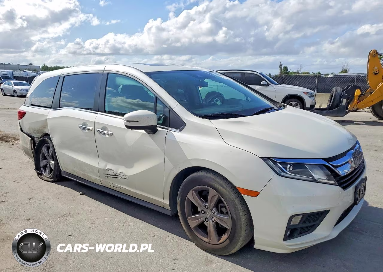 2018 Honda Odyssey Exl VIN:5FNRL6H78JB011074 - 4