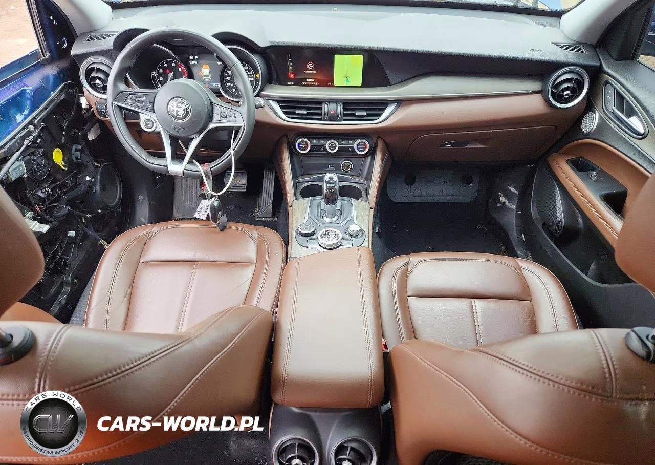 2019 Alfa Romeo Stelvio Ti VIN:ZASPAKBN0K7C43325 - 8