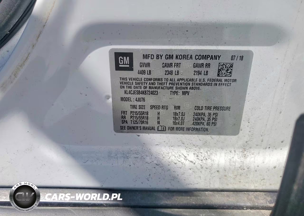 2019 Buick Encore Preferred VIN:KL4CJESB4KB724023 - 13