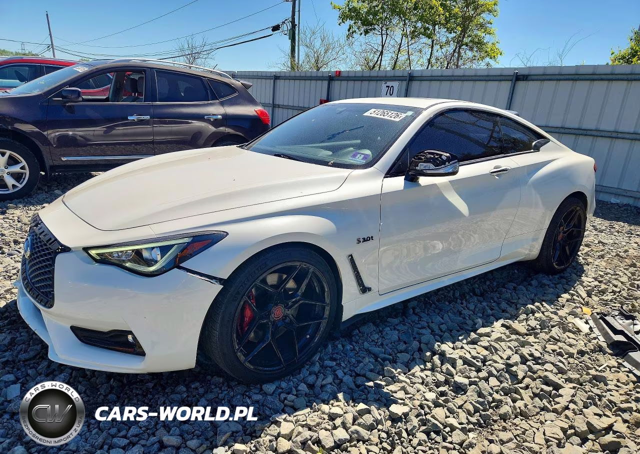 2017 Infiniti Q60 Red Sport 400