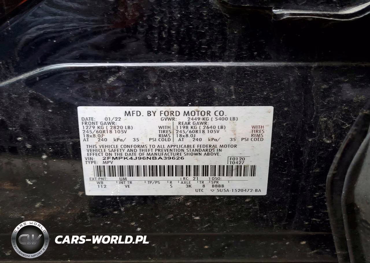 2022 Ford Edge Sel VIN:2FMPK4J96NBA39626 - 13