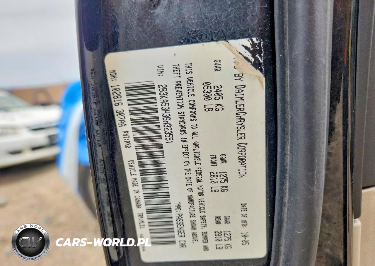 2006 Dodge Charger R VIN:2B3KA53H36H323551 - 13