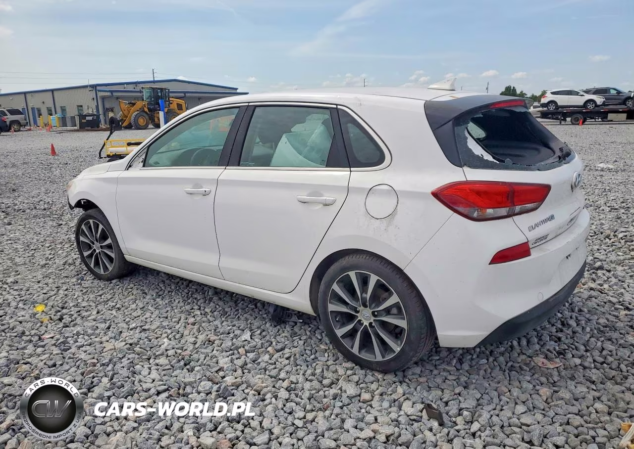 2018 Hyundai Elantra Gt Base VIN:KMHH35LE2JU008847 - 2