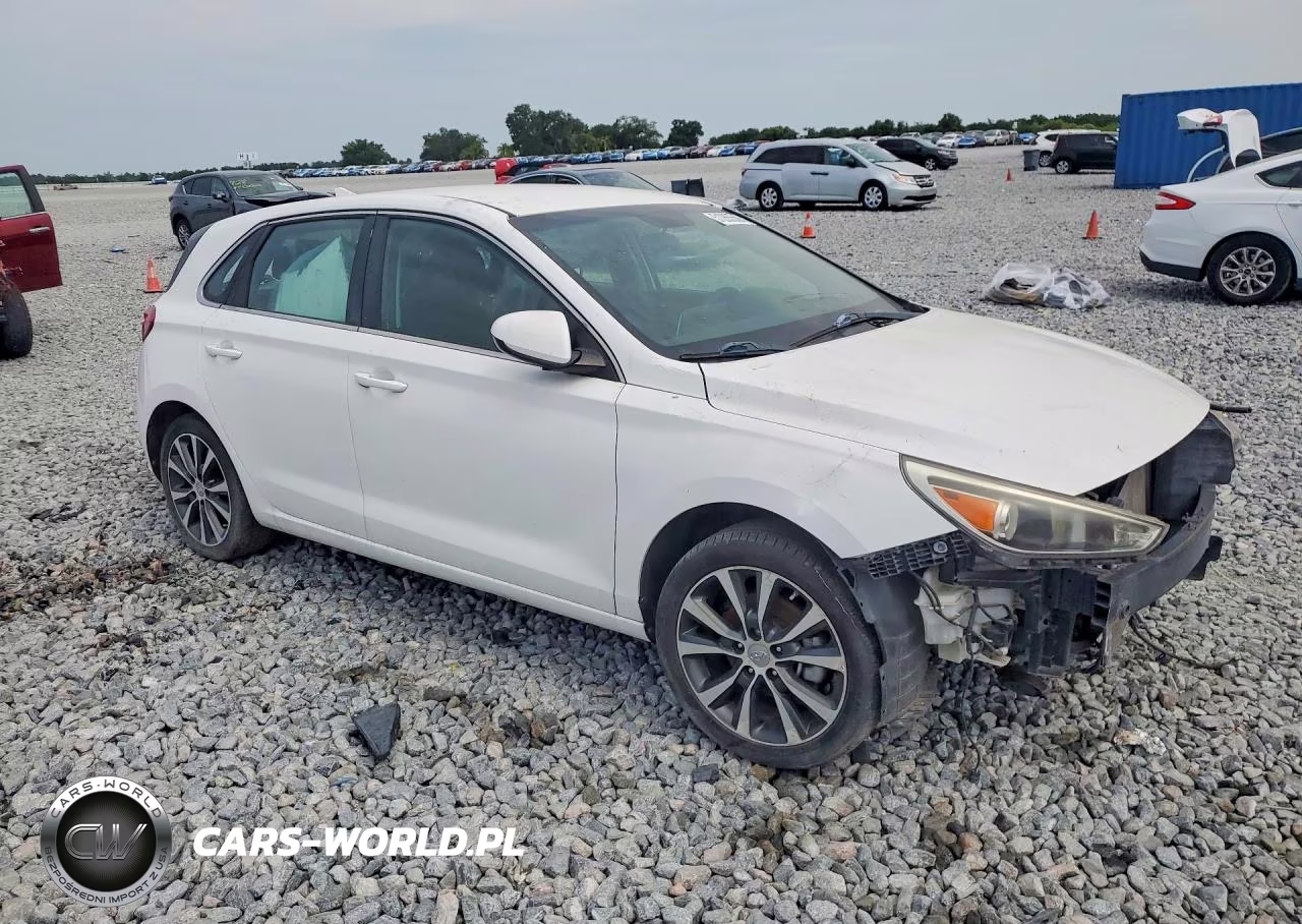 2018 Hyundai Elantra Gt Base VIN:KMHH35LE2JU008847 - 4