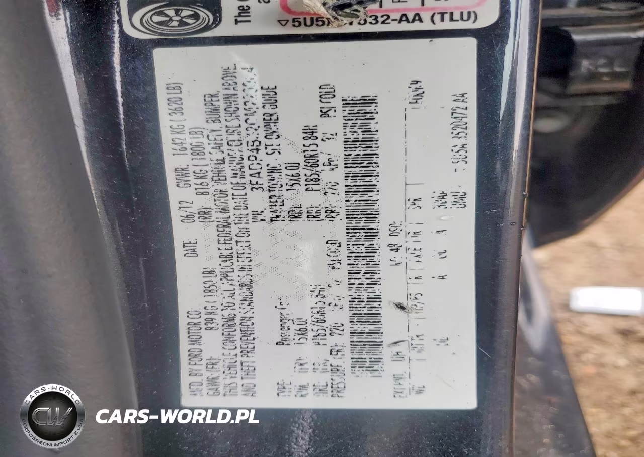 2012 Ford Fiesta Se VIN:3FADP4BJ2CM220984 - 12