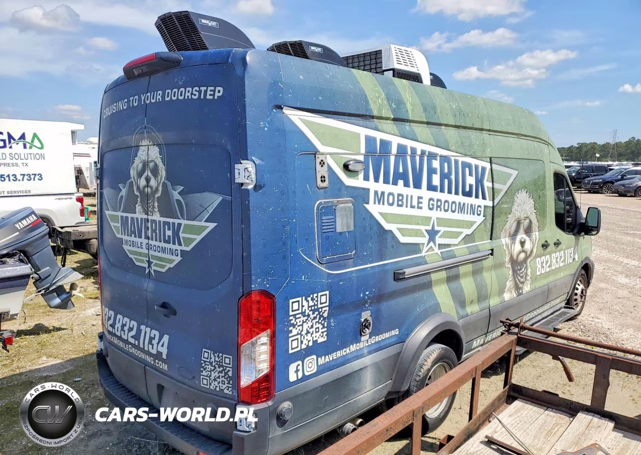 2023 Ford Transit T-350 Hd VIN:1FTRU8XG6PKC04586 - 3