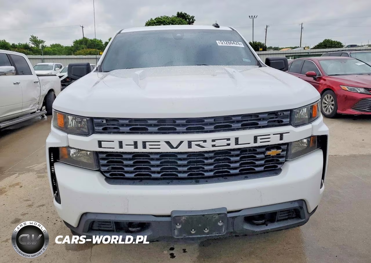 2021 Chevrolet Silverado K1500 Custom VIN:3GCPYBEK1MG443921 - 5