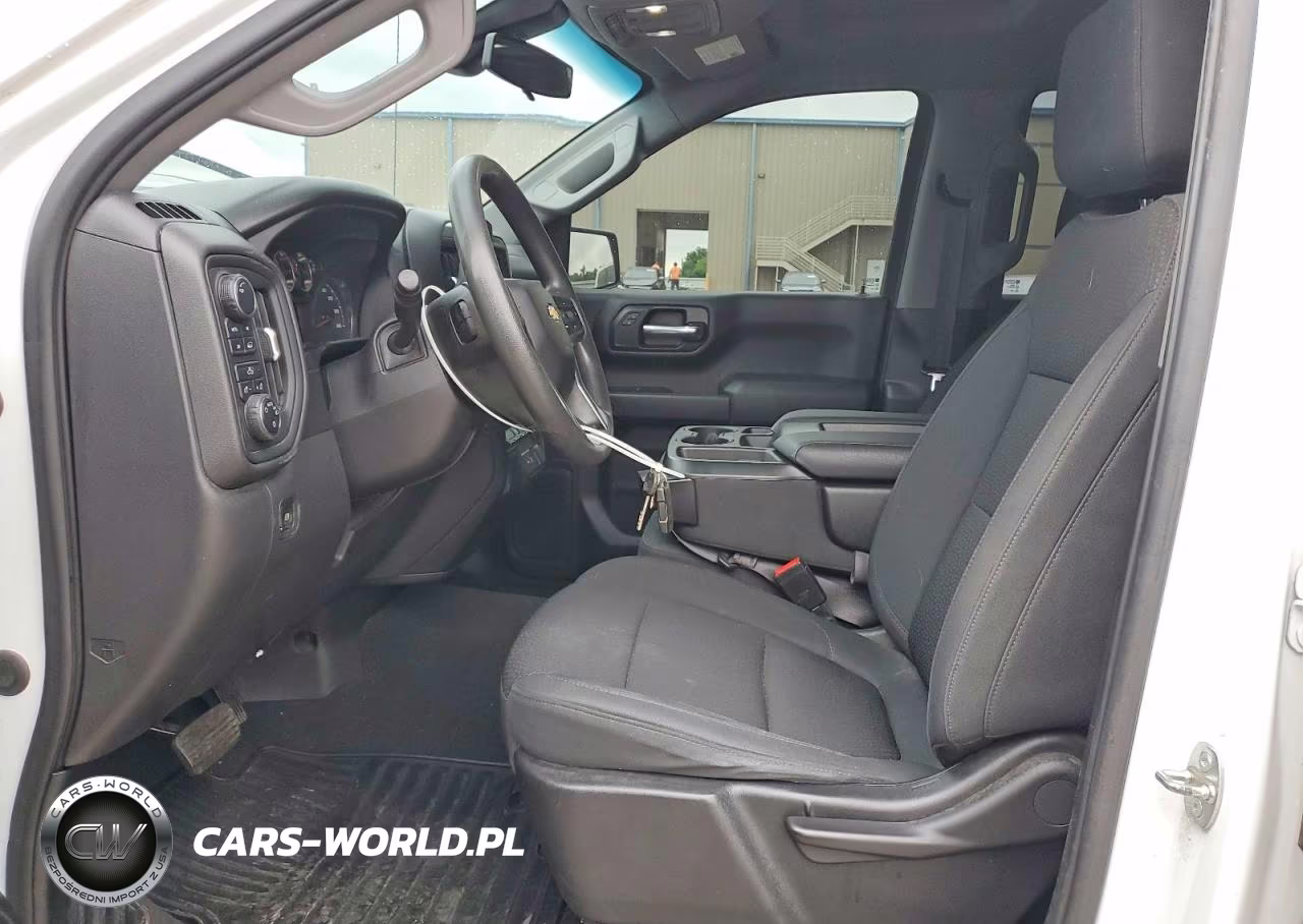 2021 Chevrolet Silverado K1500 Custom VIN:3GCPYBEK1MG443921 - 7