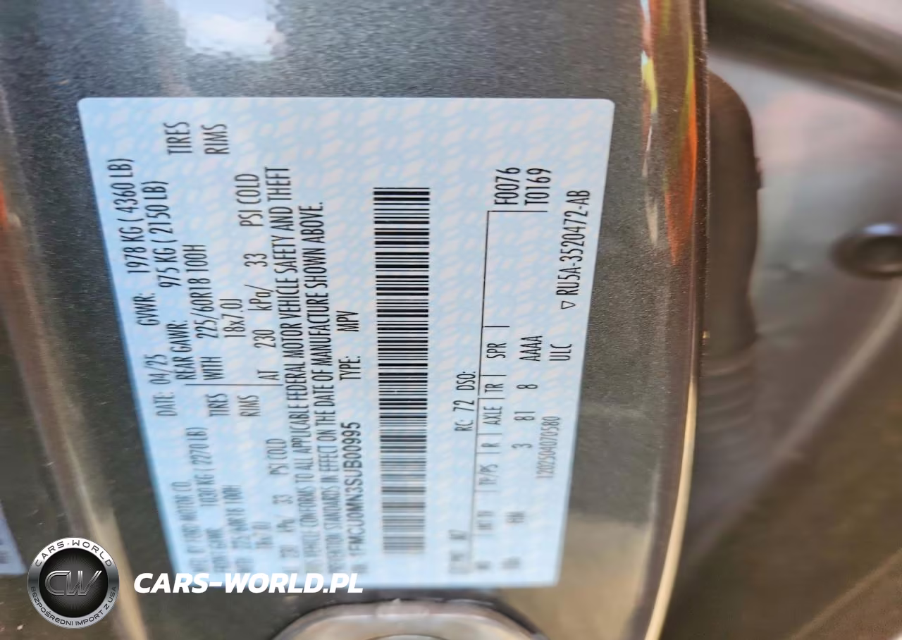 2025 Ford Escape St Line VIN:1FMCU0MN3SUB00995 - 13
