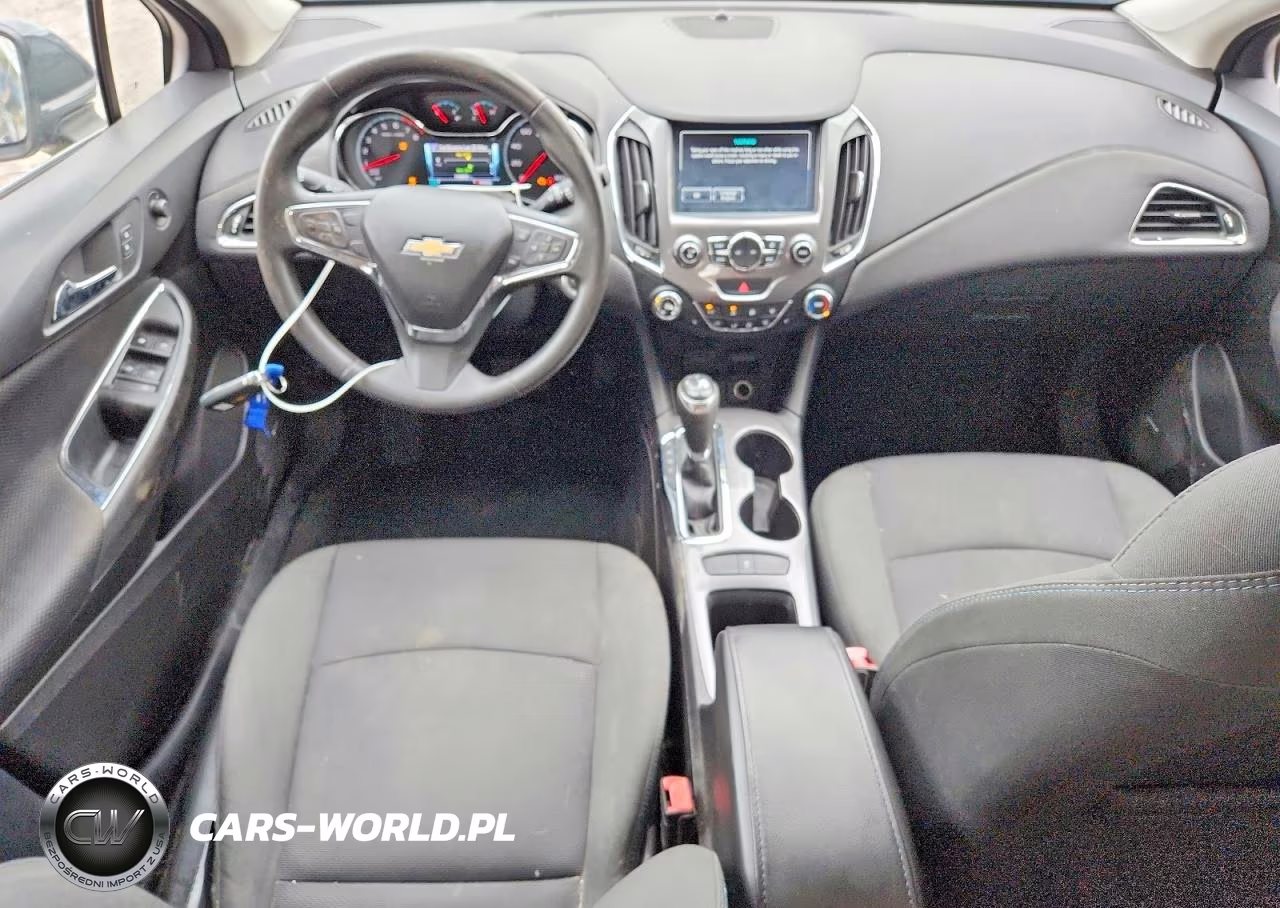 2017 Chevrolet Cruze Lt VIN:3G1BE6SM4HS579620 - 8