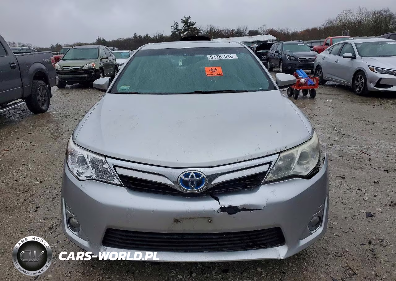 2012 Toyota Camry Hybrid Xle VIN:4T1BD1FK9CU062551 - 5