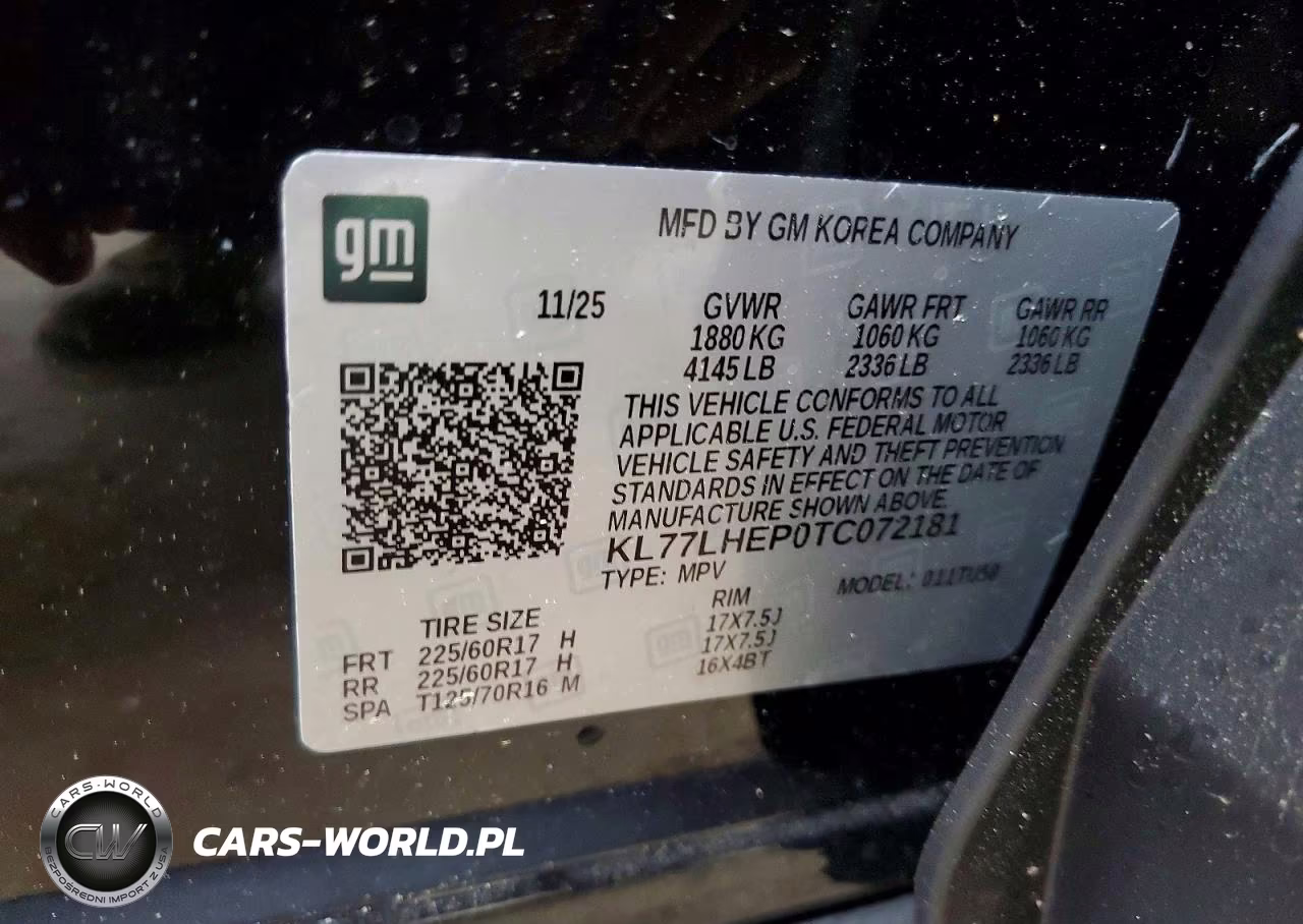 2026 Chevrolet Trax 1Lt VIN:KL77LHEP0TC072181 - 13