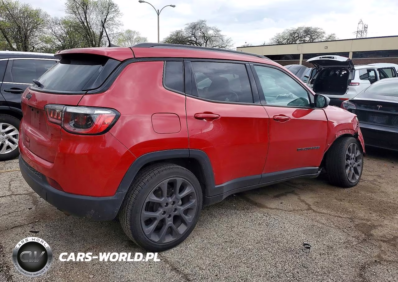 2021 Jeep Compass 80Th Edition VIN:3C4NJDEB6MT540160 - 3