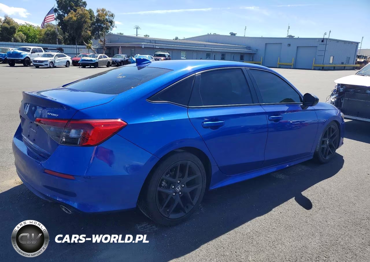 2024 Honda Civic Sport VIN:2HGFE2F56RH507411 - 3