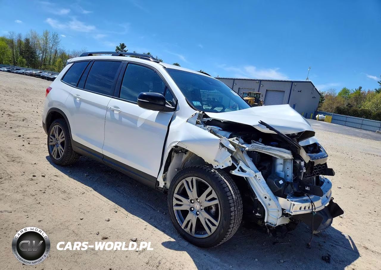 2021 Honda Passport Exl VIN:5FNYF8H5XMB004192 - 4
