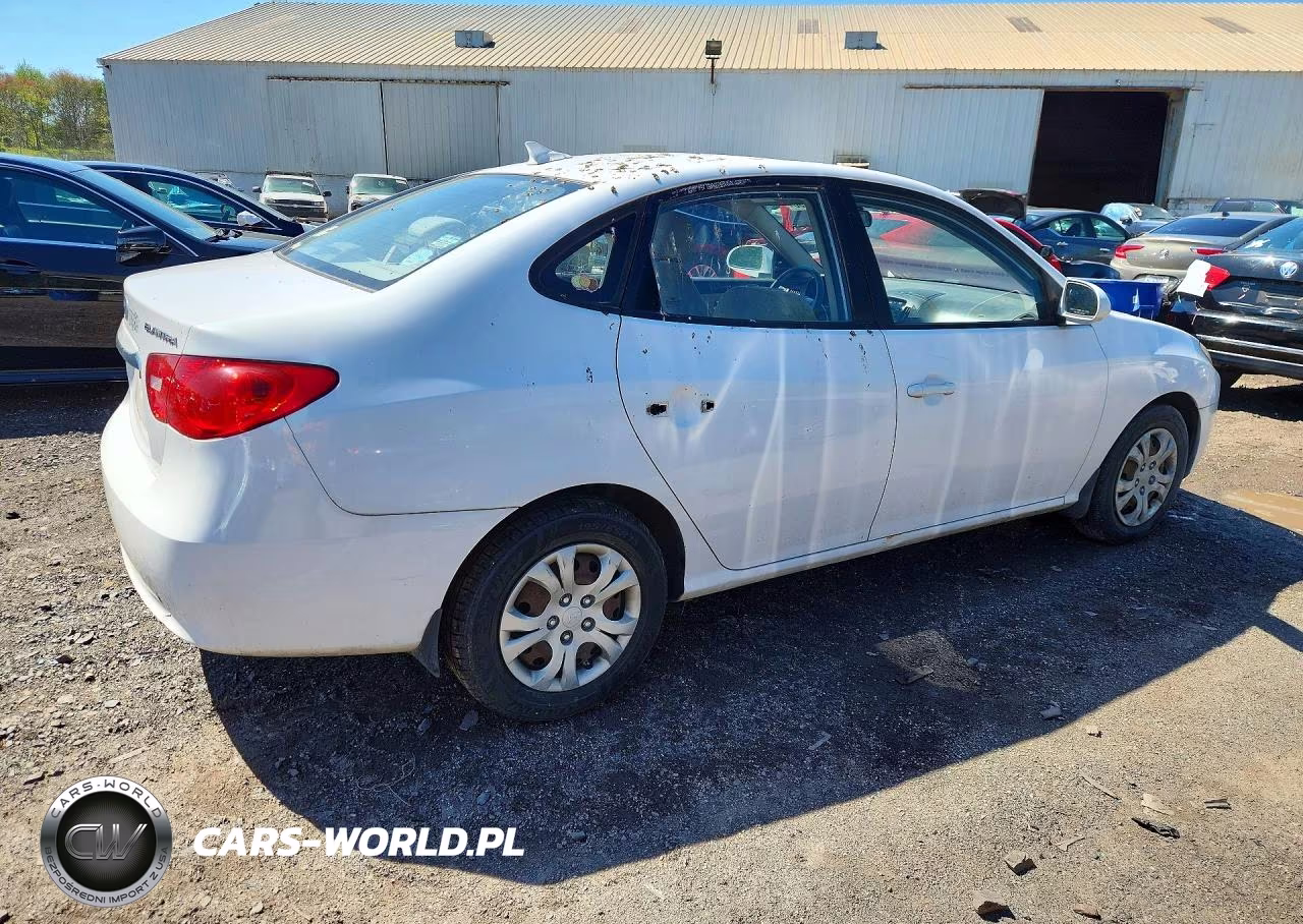 2010 Hyundai Elantra Gls VIN:KMHDU4AD2AU036597 - 3